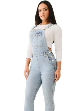 True Religion Big T Straight Leg Overall